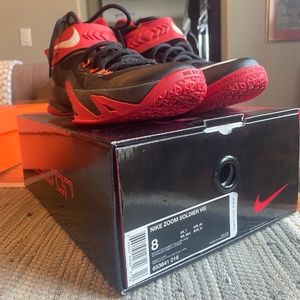 Soldier 8 Black and University Red